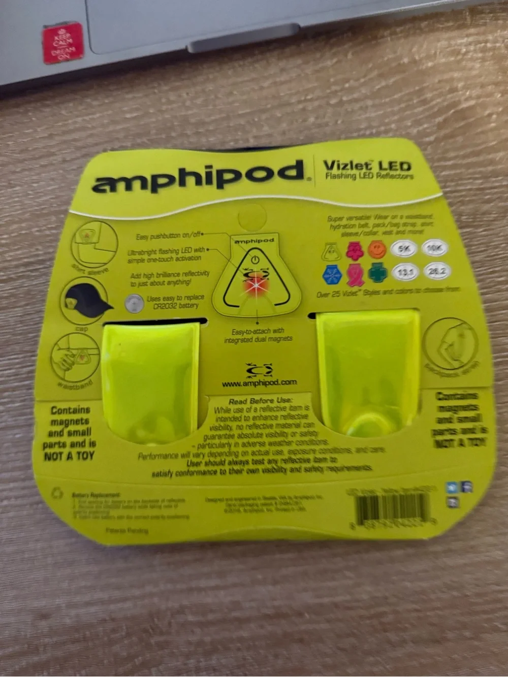 amphipod LED Reflector wearables